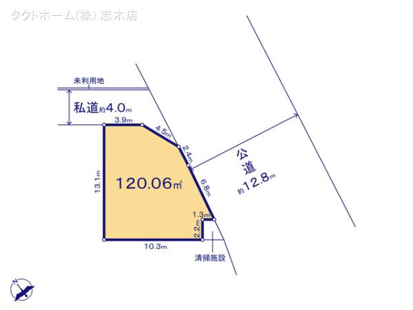 グラファーレ4187志木市中宗岡１６期７棟の見取り図