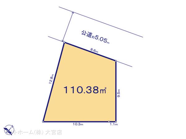 グラファーレ4208桶川市上日出谷７期９棟の見取り図