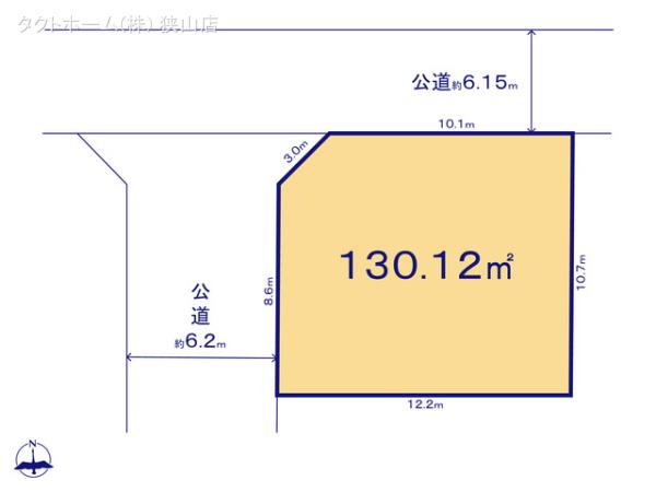 グラファーレ4255川越市宮元町４期１０棟の見取り図