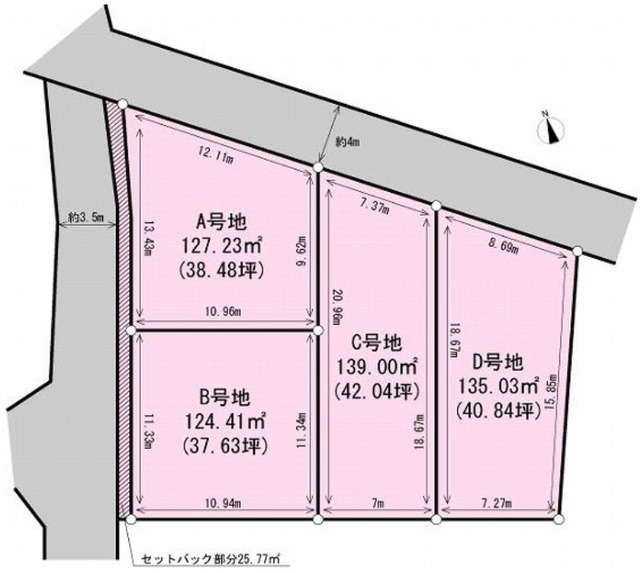 ハートフルタウン(明石)加古川野口町古大内の見取り図