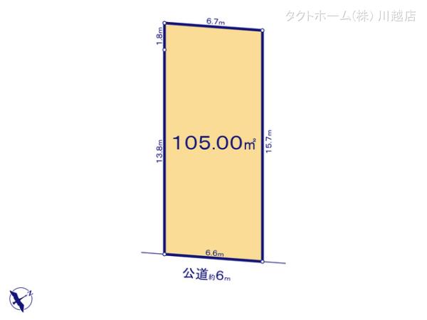 グラファーレ4282入間市久保稲荷６期２棟の見取り図