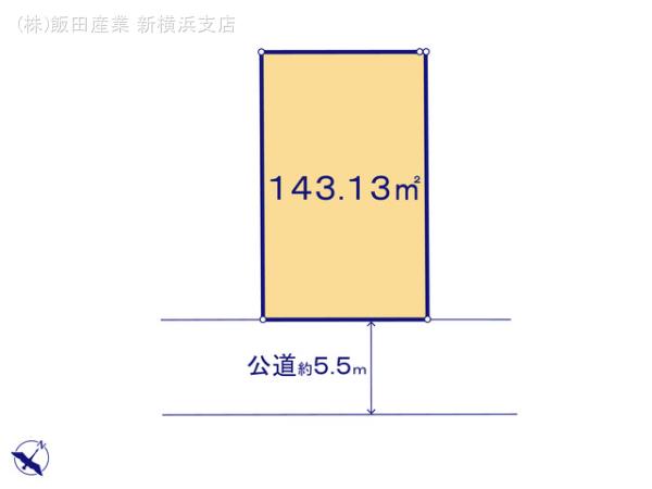 ハートフルタウン大和市福田7021番の見取り図