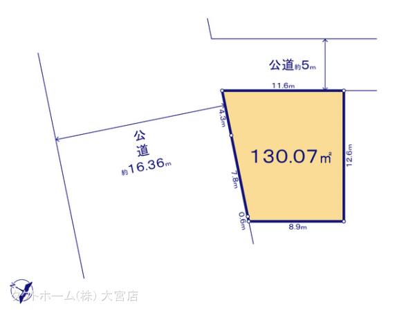 グラファーレ4108桶川市加納６期３２棟の見取り図