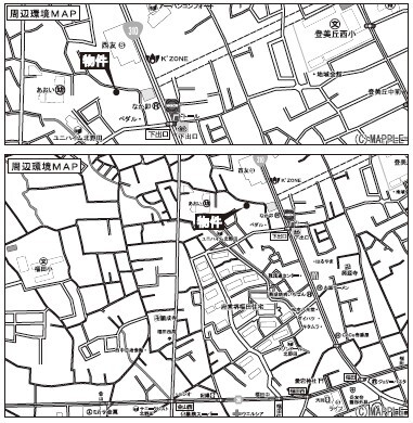 リナージュ堺市中区福田２３－２期の見取り図