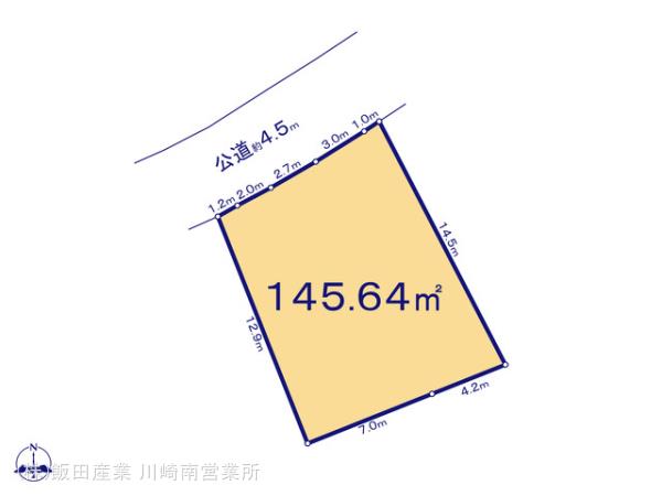 ハートフルタウン横浜市旭区中沢2丁目75番8の見取り図