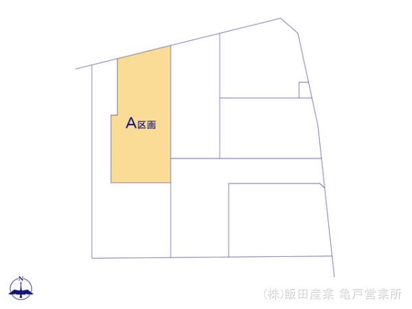 ハートフルタウン足立区扇3丁目3801番の見取り図