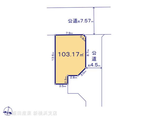ハートフルタウン入谷西5丁目368番の見取り図