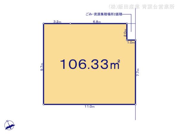 ハートフルタウン(相模原市南区)上鶴間本町9丁目981番 3期の見取り図