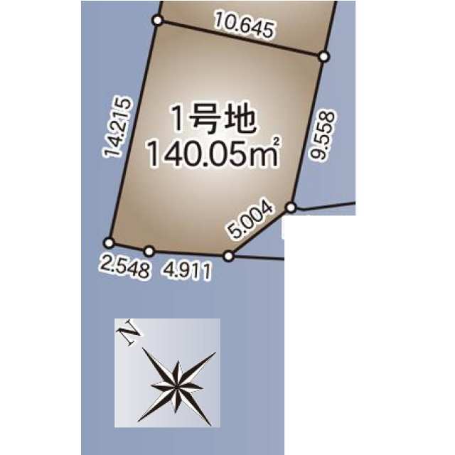 クレイドルガーデン市原市諏訪 第1の見取り図