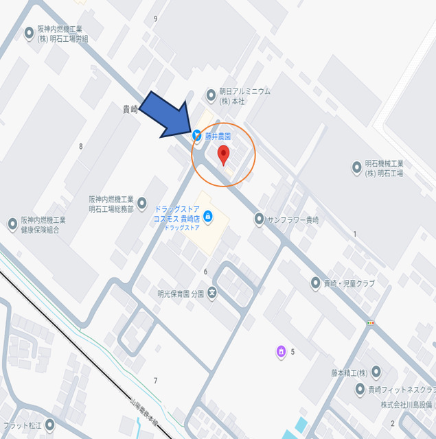 リナージュ明石貴崎５丁目　第１期の見取り図