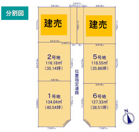 リナージュ豊橋松井町　第２期の見取り図