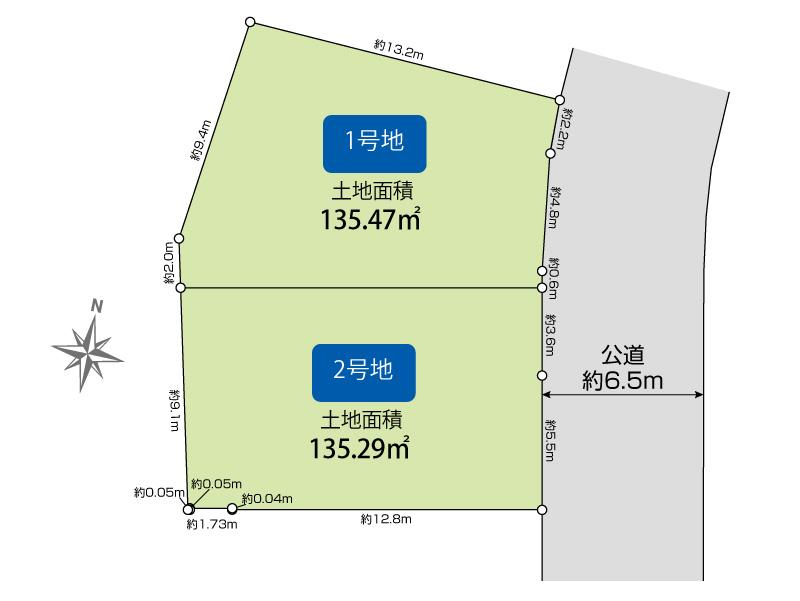 ブルーミングガーデン横浜市戸塚区平戸５丁目２棟の見取り図