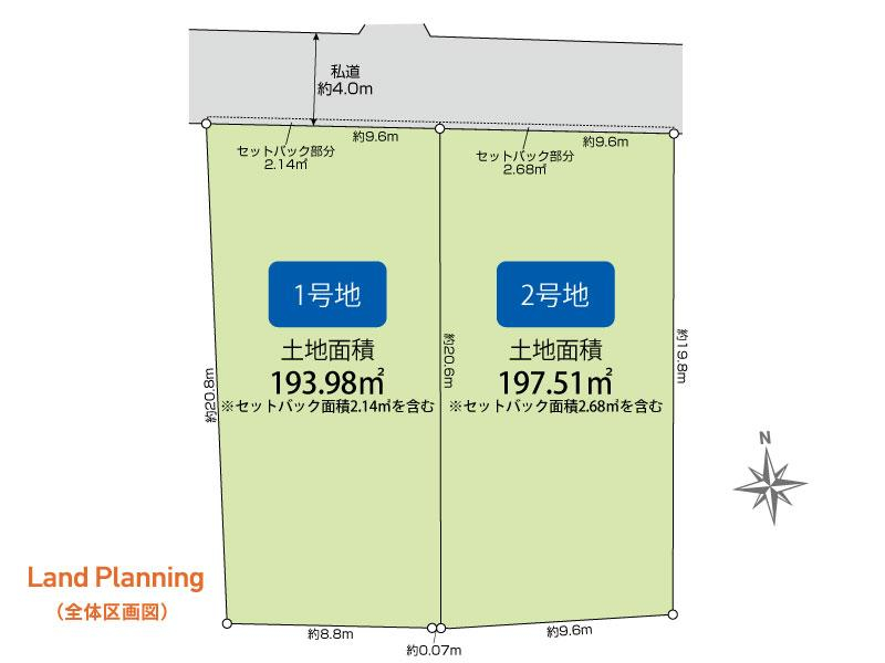 ブルーミングガーデン奈良市あやめ池南２丁目２棟の見取り図