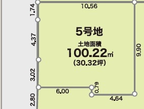 リナージュ西東京北原町１丁目　第１期の見取り図