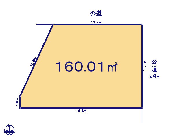 グラファーレ4348越谷市袋山１８期２棟の見取り図