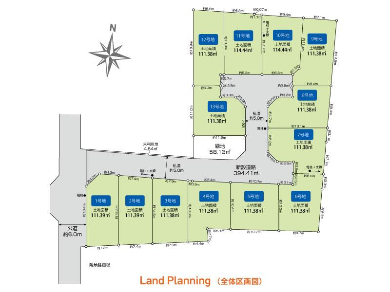 ブルーミングガーデン西東京市芝久保町３丁目１３棟の見取り図