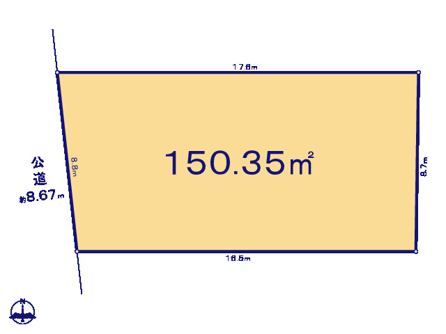グラファーレ4348春日部市一ノ割５期２棟の見取り図