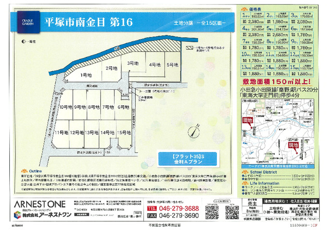 【販売中物件：1区画、2区画、3区画、4区画、5区画、6区画、7区画、8区画、9区画、10区画、11区画、12区画、13区画、14区画、15区画】
