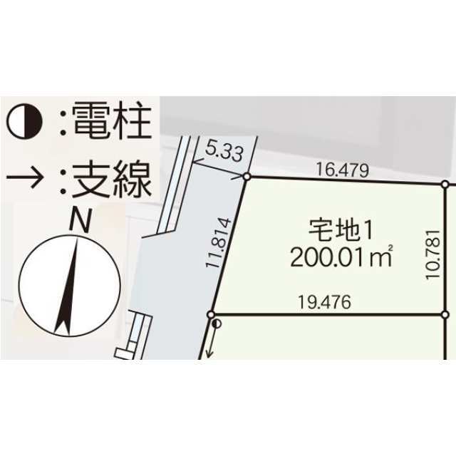クレイドルガーデン茨城町前田 第6の見取り図