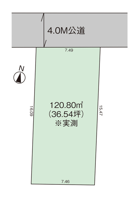 グラファーレ4472新潟市浜谷町１棟の見取り図