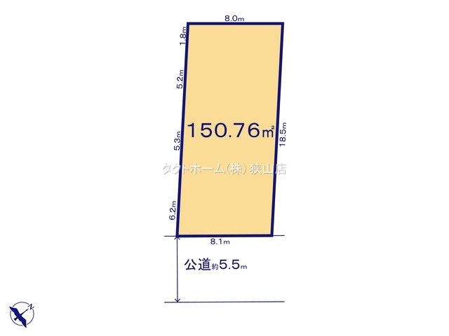グラファーレ4455川越市大塚新町８期２棟の見取り図