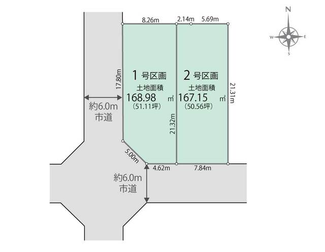 リナージュ小山市駅南町６丁目０１期の見取り図