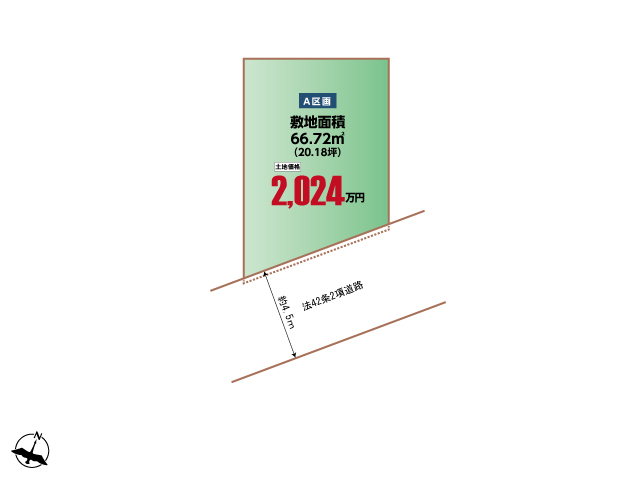 ハートフルタウン座間市小松原2丁目5306番の見取り図