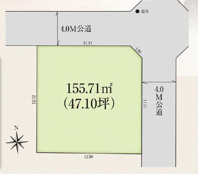 グラファーレ4441船橋市松が丘５４期１棟の見取り図