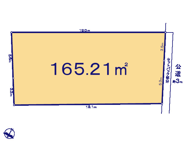 グラファーレ4448松伏町松伏３３期２棟の見取り図