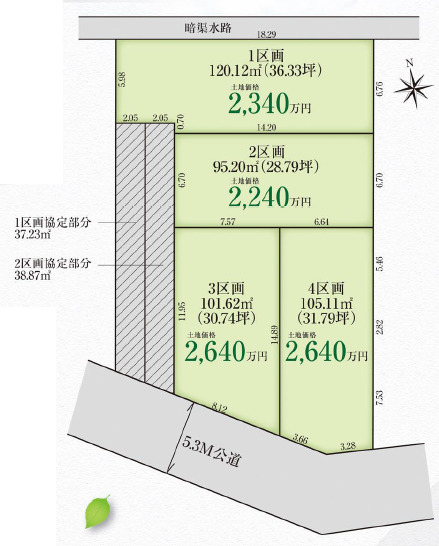 グラファーレ4482川越市石原町１３期４棟の見取り図