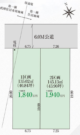 グラファーレ4382坂戸市溝端町４期２棟の見取り図