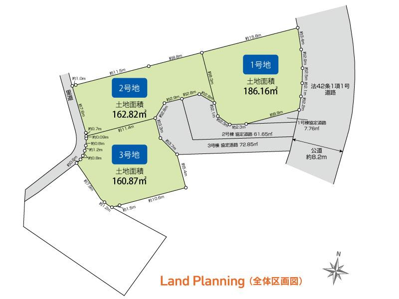 ブルーミングガーデン北九州市八幡西区鷹見台４丁目３棟の見取り図