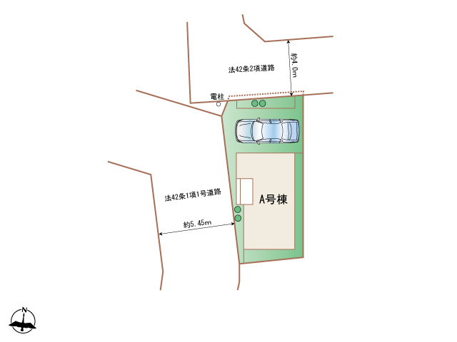 ハートフルタウン大田区西蒲田5丁目17番の見取り図